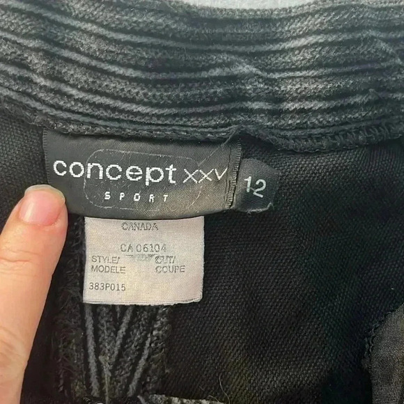 [US12]Concept XXI Vintage Corduroy High Rise  Boot cut Cotton pants-NWOT - Picture 4 of 10